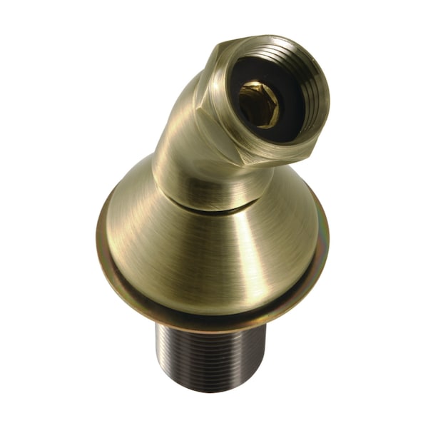 Deck Mount Hand Shower Holder for Roman Tub Faucet, Antique Brass